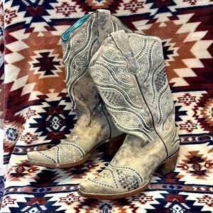 Corral studded boots